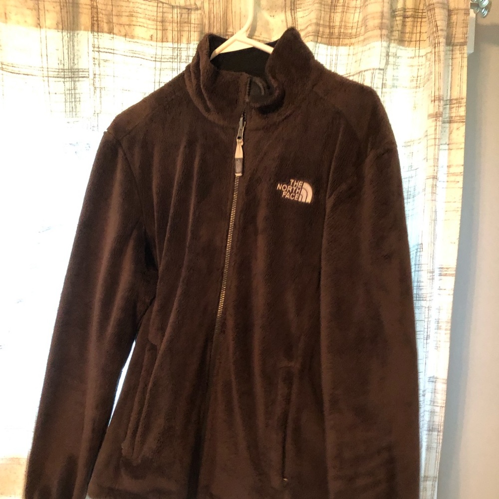 chocolate brown north face